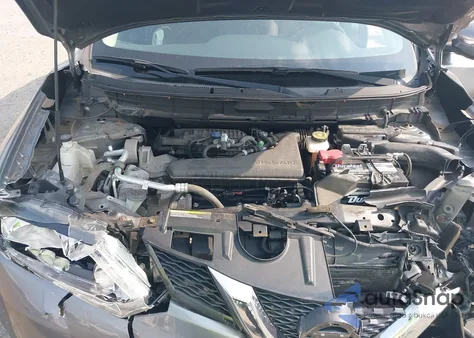 2015 Nissan Rogue Sv из США, поврежденный, VIN KNMAT2MV8FP567490